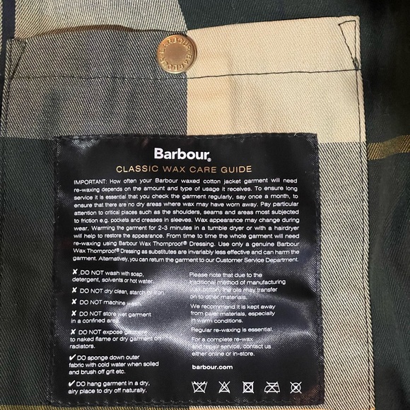 Barbour Evette Water Repellent Waxed Car Coat - Picture 9 of 11